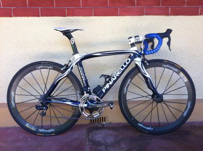 Pinarello Dogma with Di2 and Lightweights